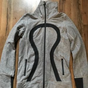 EUCLululemon Ghost Herringbone Stride Jacket 6